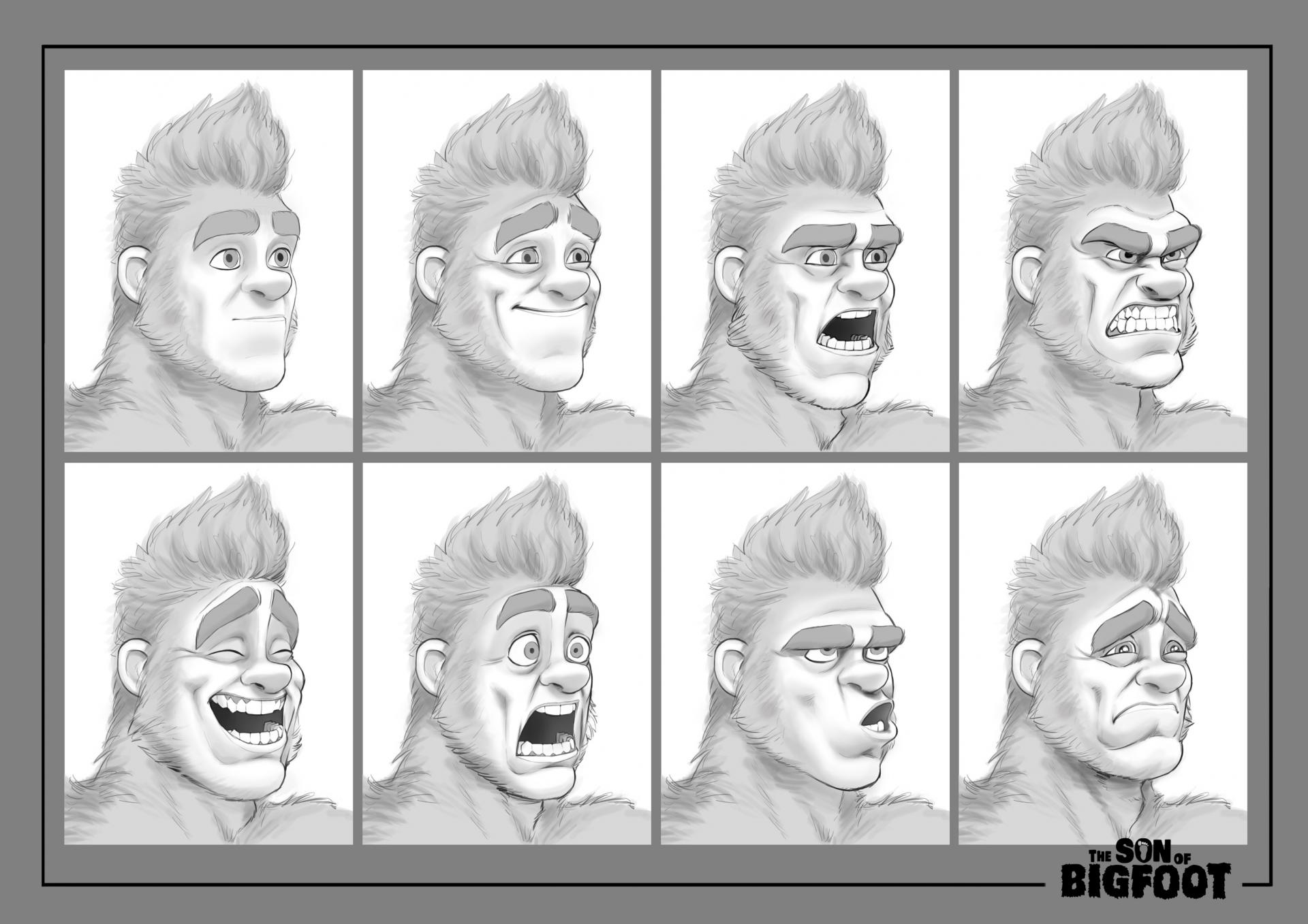 Bigfoot expression sheet