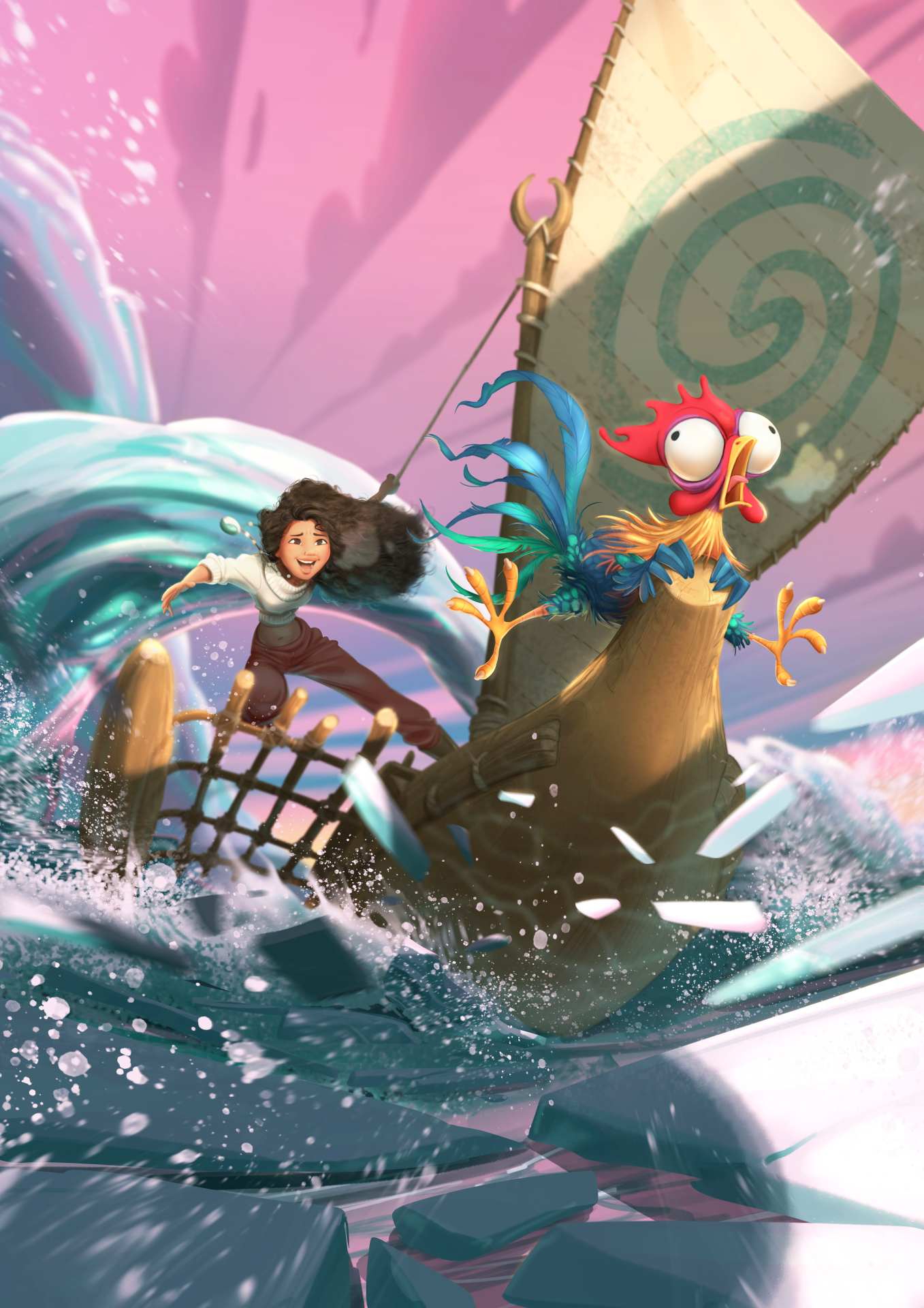 Disember 2024 - Moana - Heyhey - Olsen Creation - Disney Fanart