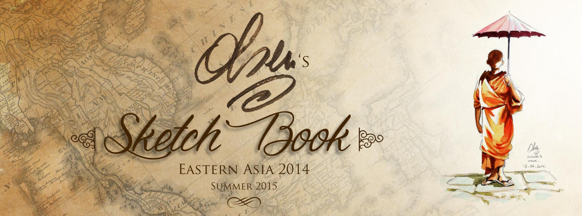 Sketch Book - Eastern Asia - 2014